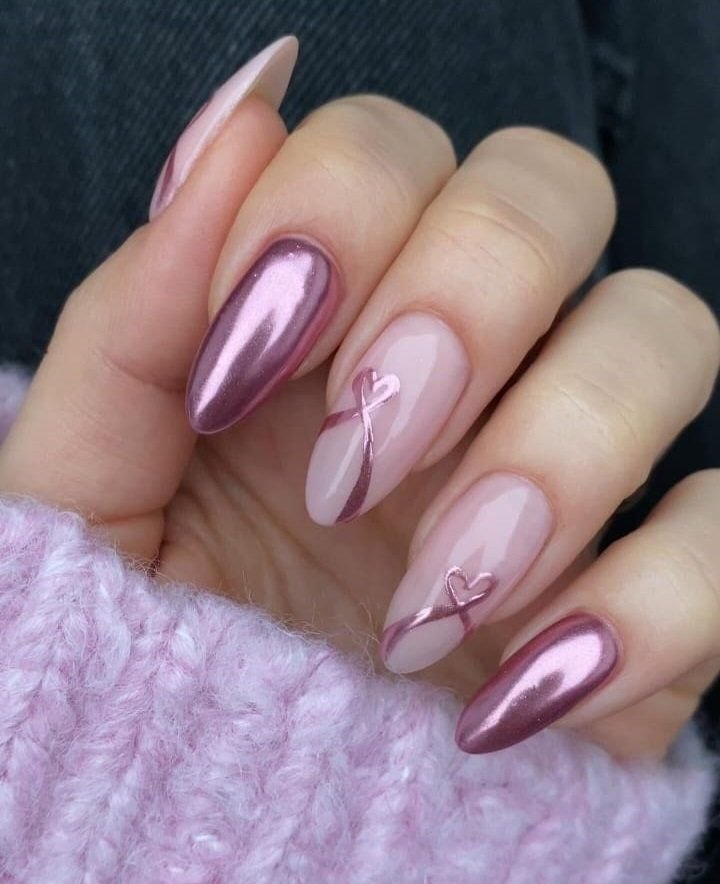 Mirror Magic: 7+ Luxe Pink Chrome Nails to Try in 2025