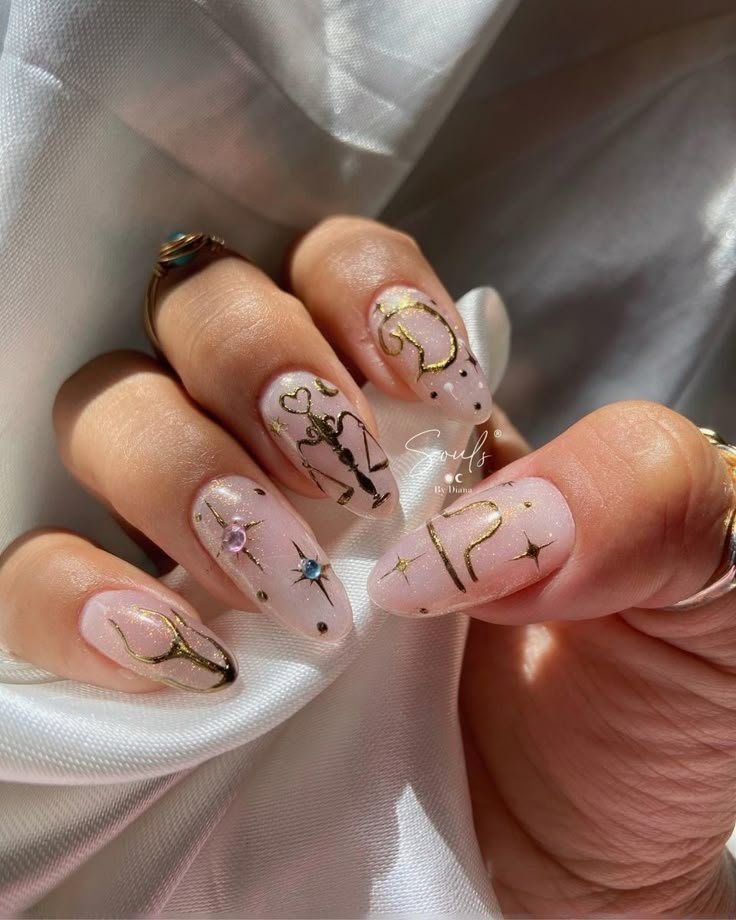 9+ Stunning Libra Nail Designs That Will Solve Your Nail Dilemma