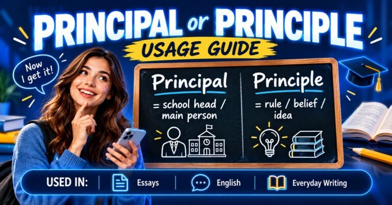 Principal or Principle: What’s the Difference and Usage Principal or Principle